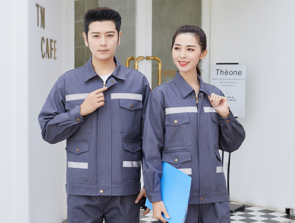 春秋阻燃服反光条长袖