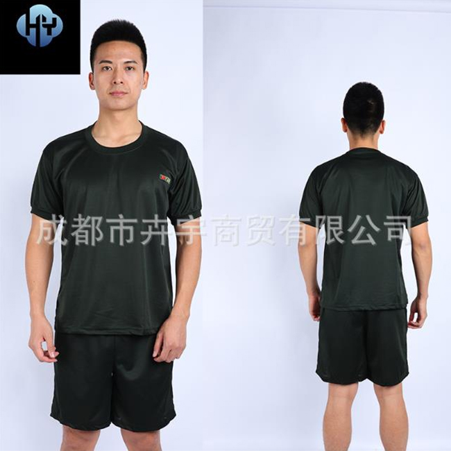 军绿体能服